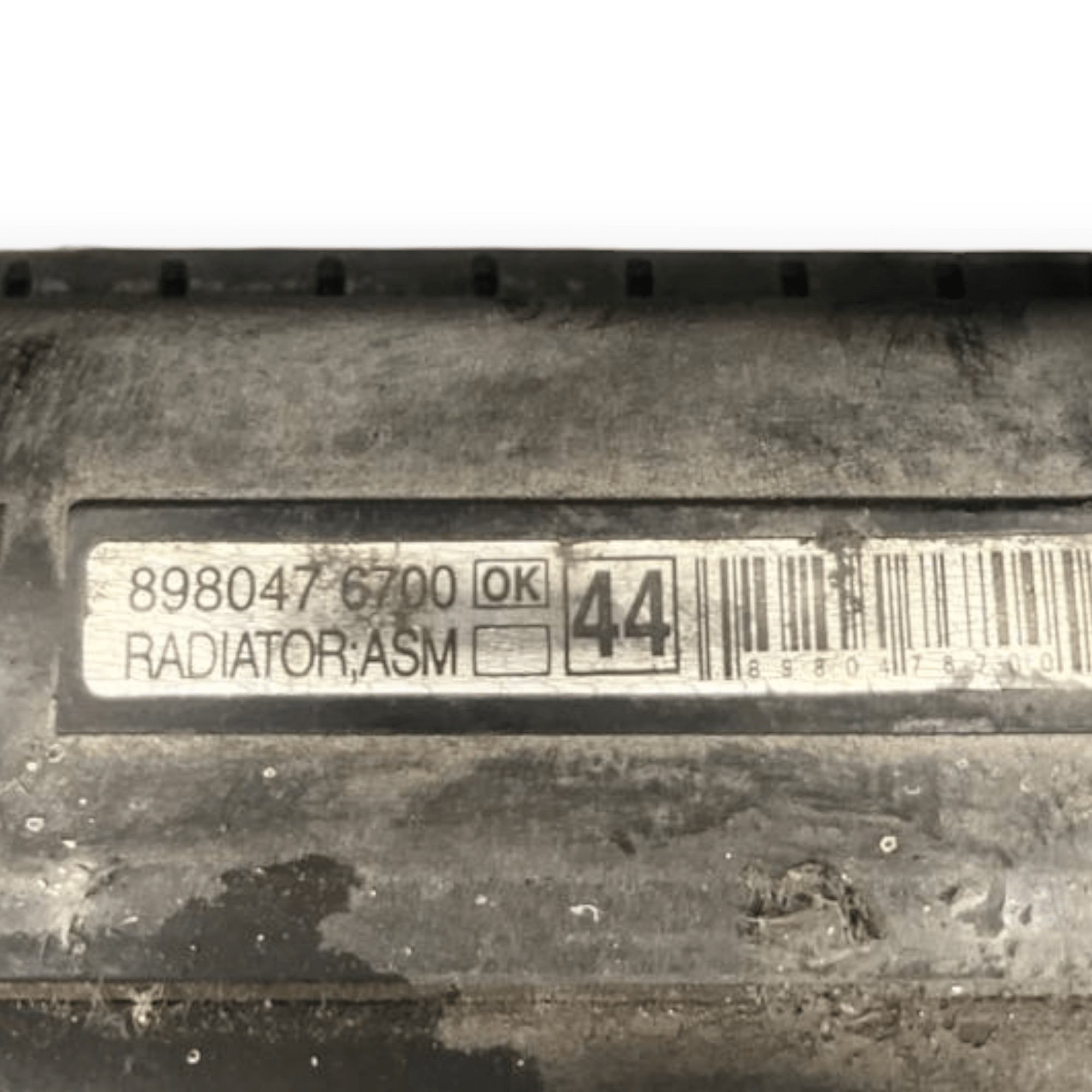 Radiatore Motore Isuzu D - Max 3.0 Diesel (2002 al 2011) cod: 8980476700 - F&P CRASH SRLS - Ricambi Usati