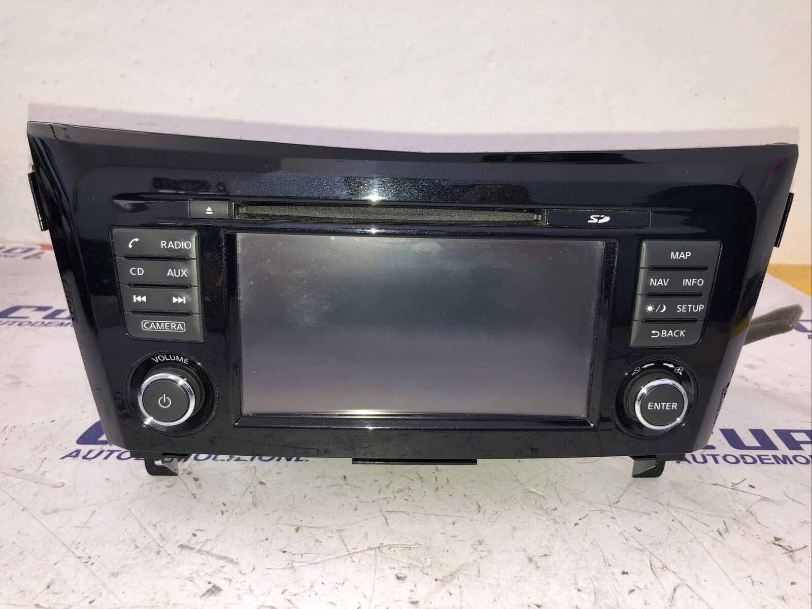 RADIO NAVIGATORE CAMERA NISSAN X - TRAIL t32 7513750235 - F&P CRASH SRLS - Ricambi Usati