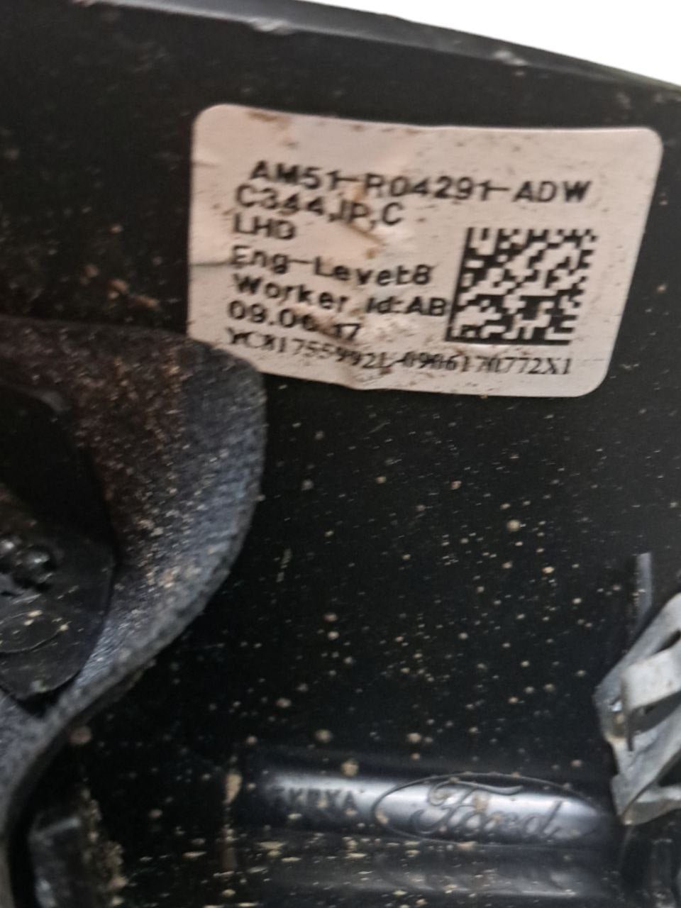 Rivestimento / Modanatura superiore piantone sterzo Ford Kuga (2018) COD:AM51R04291ADW - F&P CRASH SRLS - Ricambi Usati