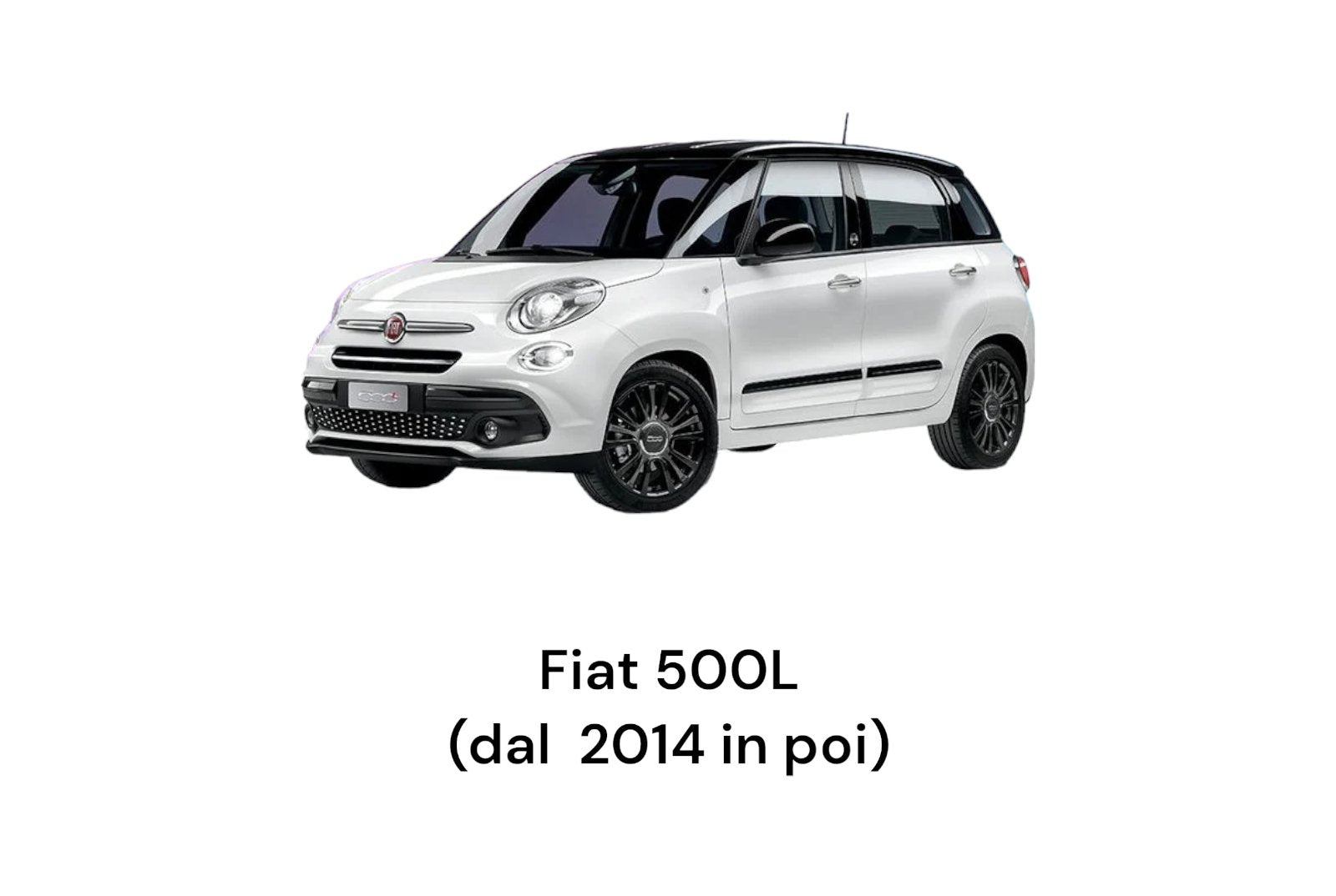 Rivestimento / modanatura tunnel centrale Fiat 500L (2017) cod.735547542 - F&P CRASH SRLS - Ricambi Usati
