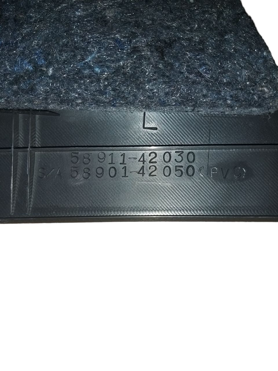 Rivestimento / Modanatura Tunnel Centrale Toyota Rav4 ( 2003 ) Cod : 58911 - 42030 - F&P CRASH SRLS - Ricambi Usati