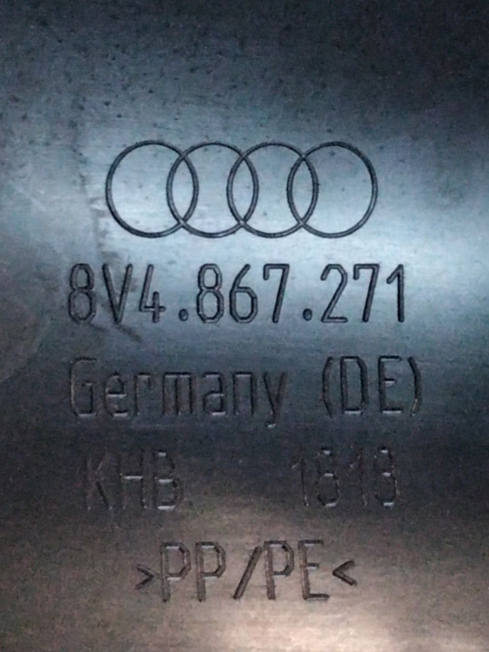 Rivestimento montante anteriore Sinistro Audi A3 8V COD:8V4867271 ( 2012 - 2020 ) - F&P CRASH SRLS - Ricambi Usati