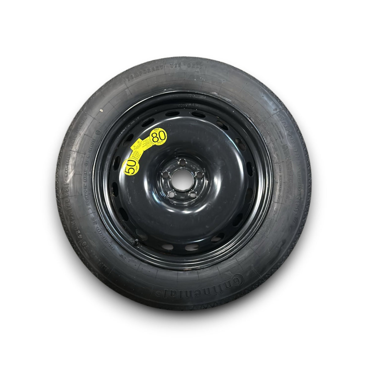 Ruota / Ruotino Di Scorta (CONTINENTAL) Jaguar F - Pace (X761) (T 175 / 80 R19) (2016 &gt; ) - F&amp;P CRASH SRLS - Ricambi Usati