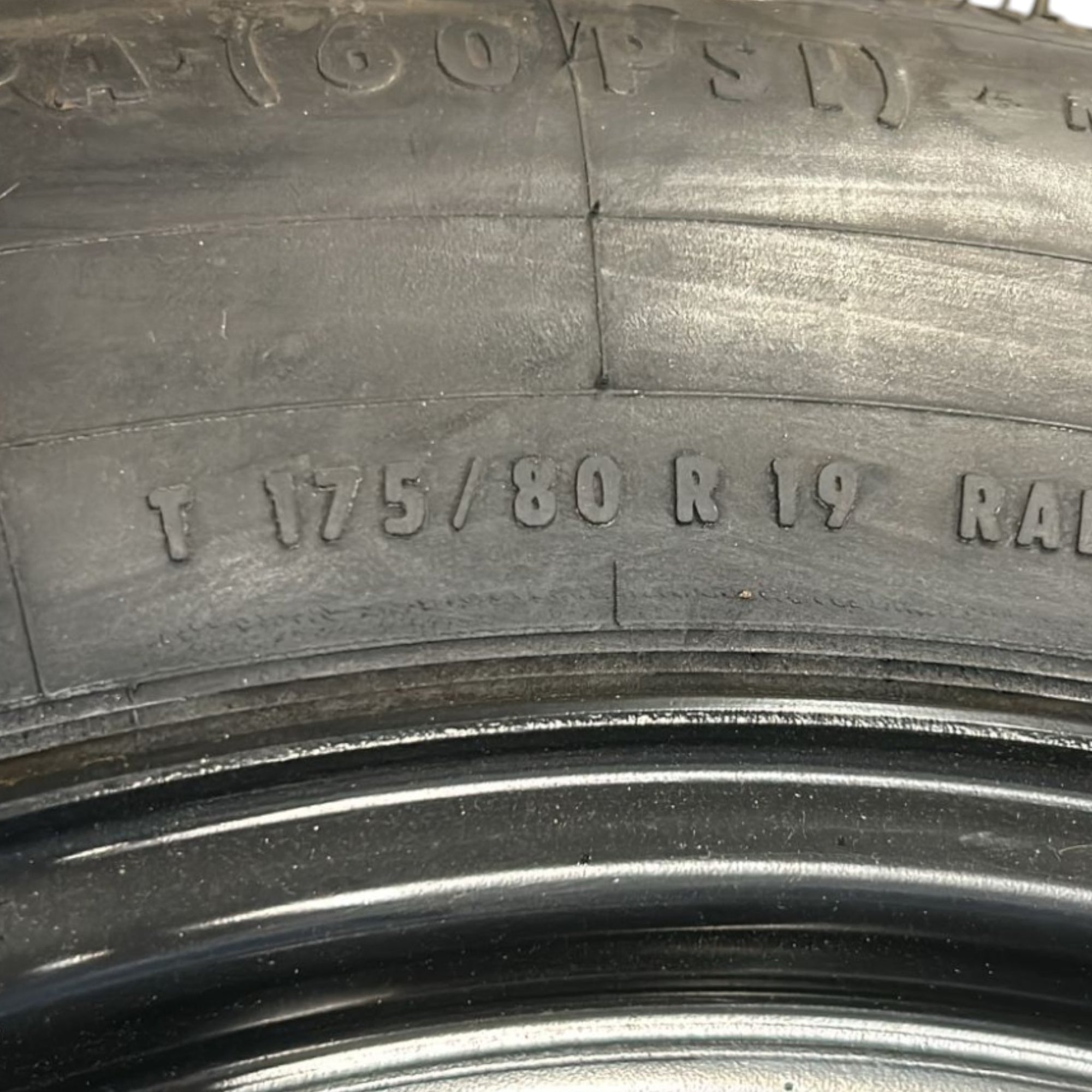 Ruota / Ruotino Di Scorta (CONTINENTAL) Jaguar F - Pace (X761) (T 175 / 80 R19) (2016 > ) - F&P CRASH SRLS - Ricambi Usati