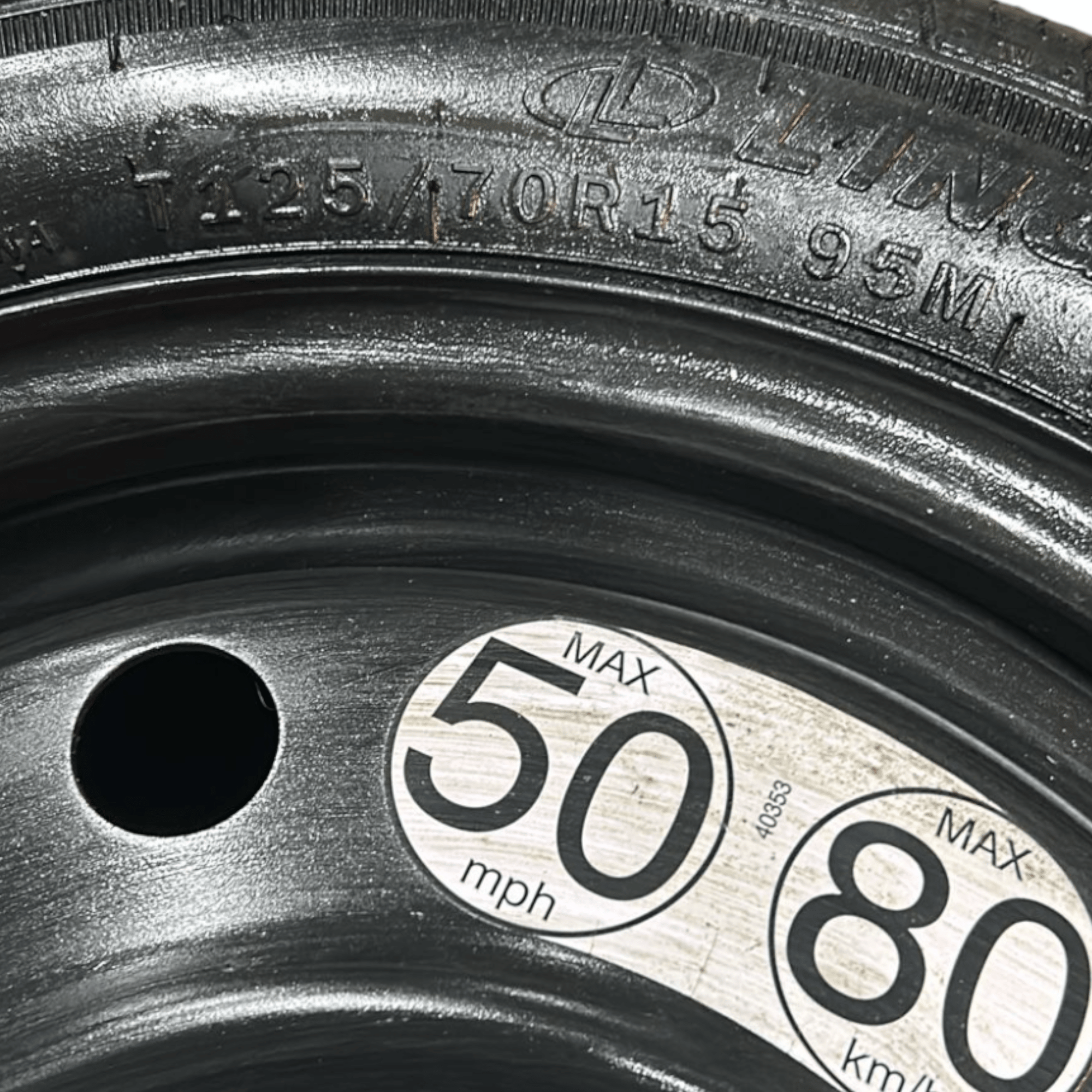 Ruota / Ruotino Di Scorta Nissan Micra K14 (2017 > 2023) (125 / 70 R15) - F&P CRASH SRLS - Ricambi Usati