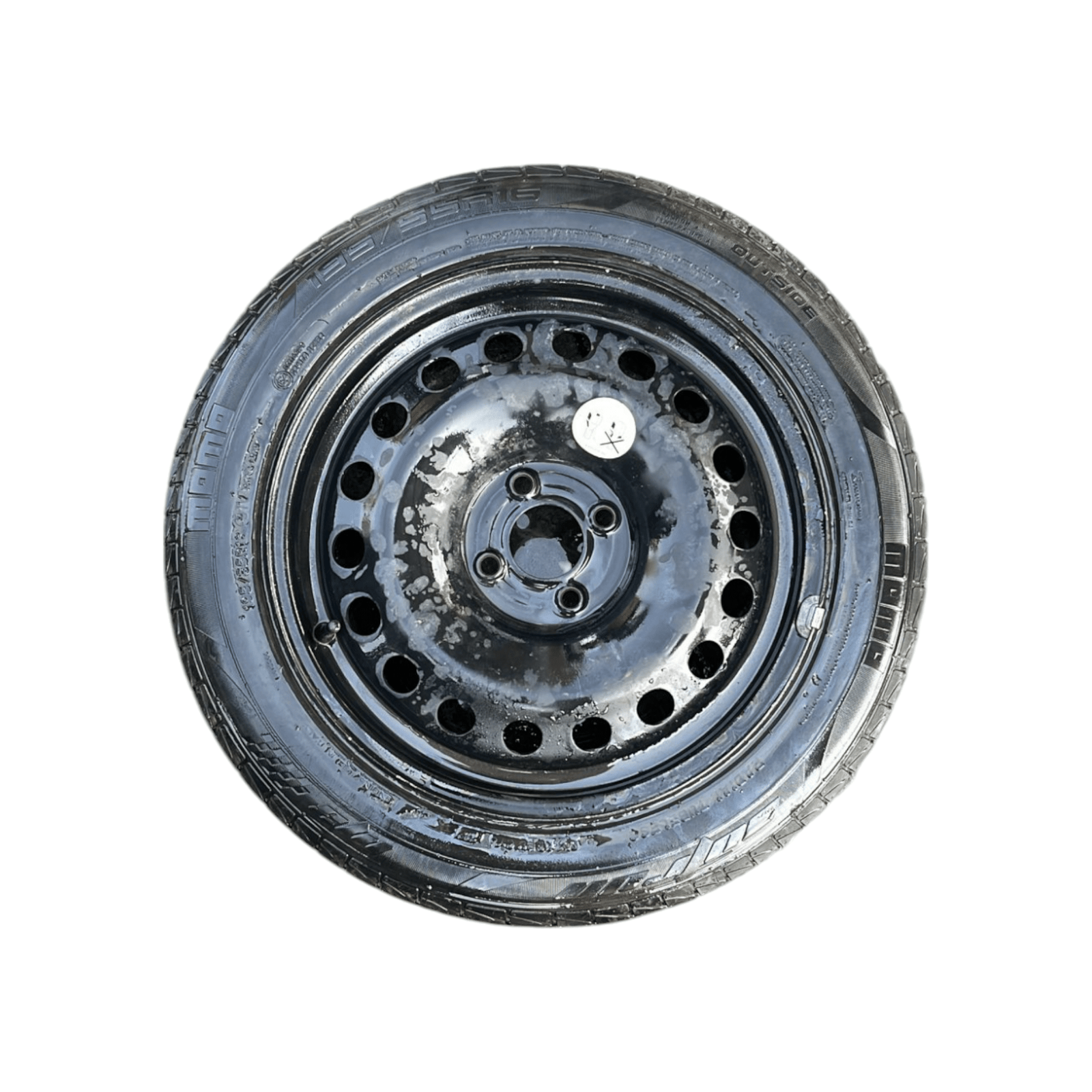 Ruotino / ruota di scorta R16 Renault Megane III (2008 - 2016) cod.8200076103 195 /55 R16 - F&P CRASH SRLS - Ricambi Usati