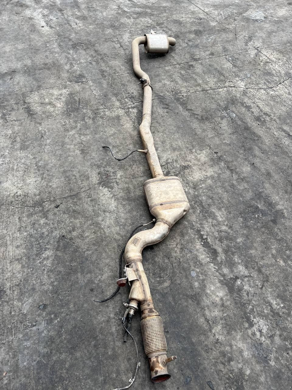 Scarico completo Mercedes Glc 250 cdi a2534901821 - F&amp;P CRASH SRLS - Ricambi Usati