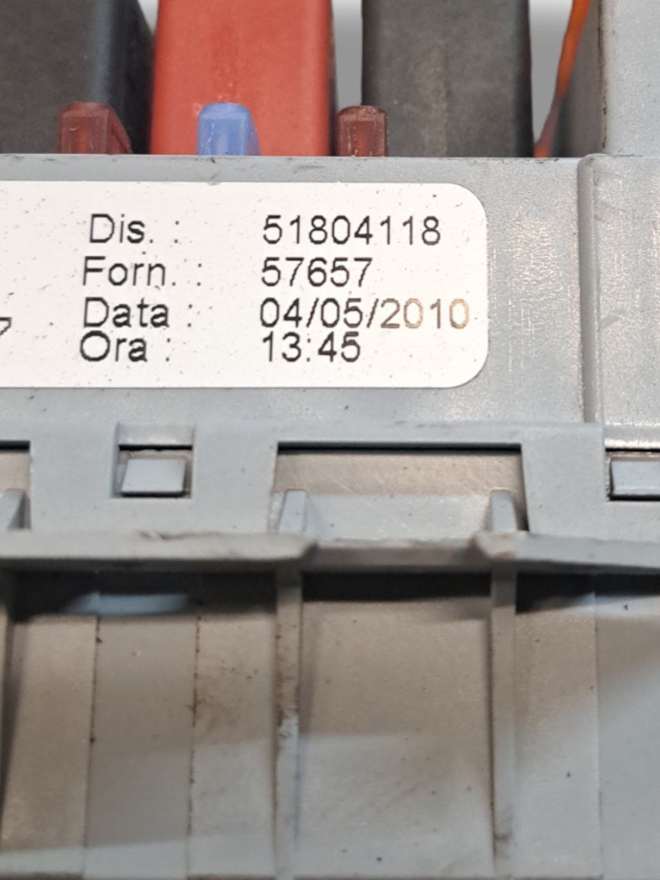 Scatola Fusibili / Centralina Portafusibili Fiat Croma 1.9 Diesel (2007 - 2010) COD:51804118 - F&P CRASH SRLS - Ricambi Usati