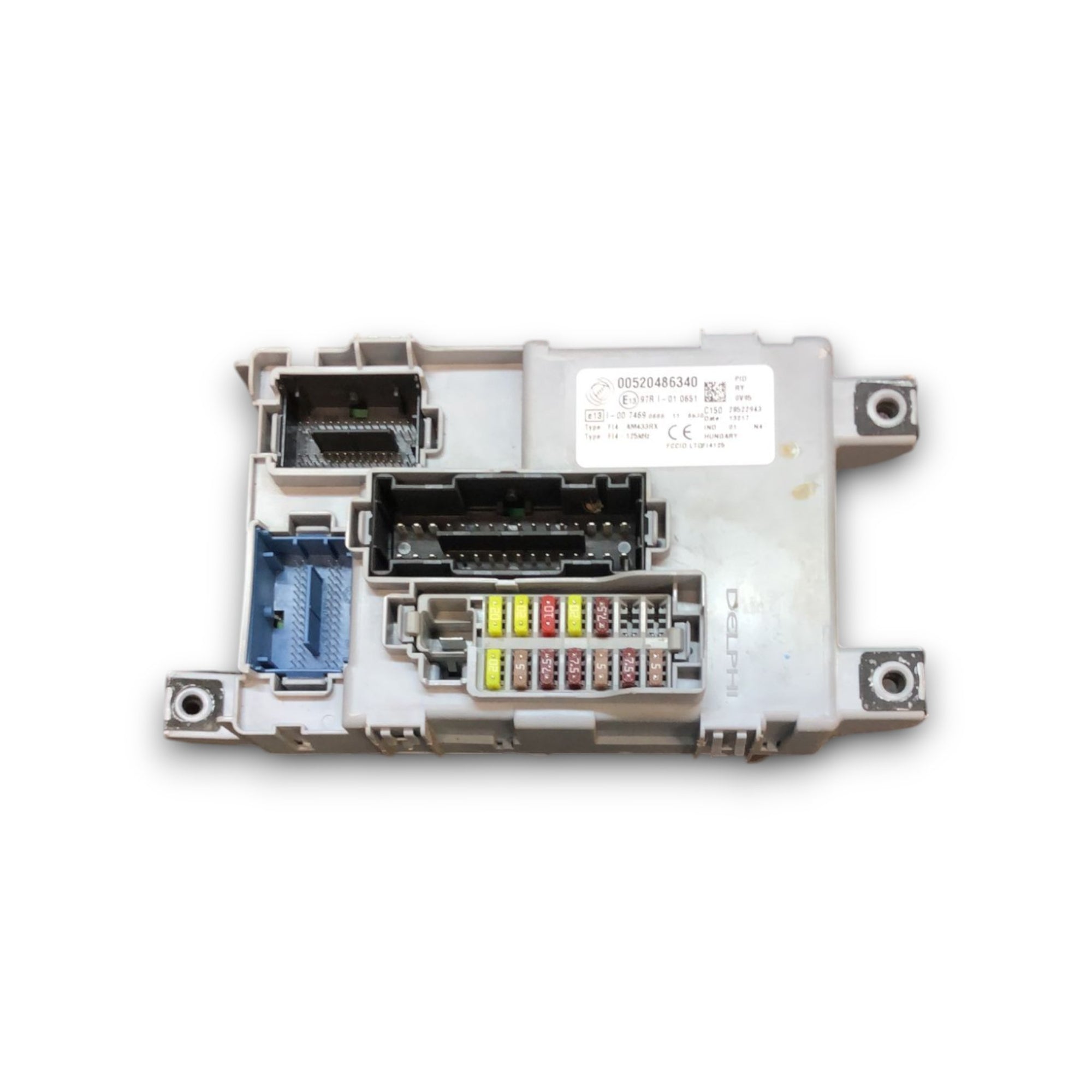 Scatola Fusibili Fiat Panda 319 1.2 Benzina (2012 >) cod:00520486340 - F&P CRASH SRLS - Ricambi Usati