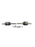 Semiasse anteriore sinistro Kia Sportage 1.7 diesel(2010 - 2016)cod.49500D7180 / albero motore / trasmissione / cambio manuale - F&P CRASH SRLS - Ricambi Usati