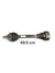 Semiasse Audi A1 8X 1.6 diesel (2010 - 2018) cod.6R0407761A albero motore / trasmissione / Anteriore sinistro/ Cambio manuale - F&P CRASH SRLS - Ricambi Usati