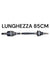 Semiasse Posteriore Sinistro Maserati Ghibli III Cod:06700054540 3.0 Diesel (2013 - 2024) Cambio Automatico / Albero Motore / Trasmissione - F&P CRASH SRLS - Ricambi Usati