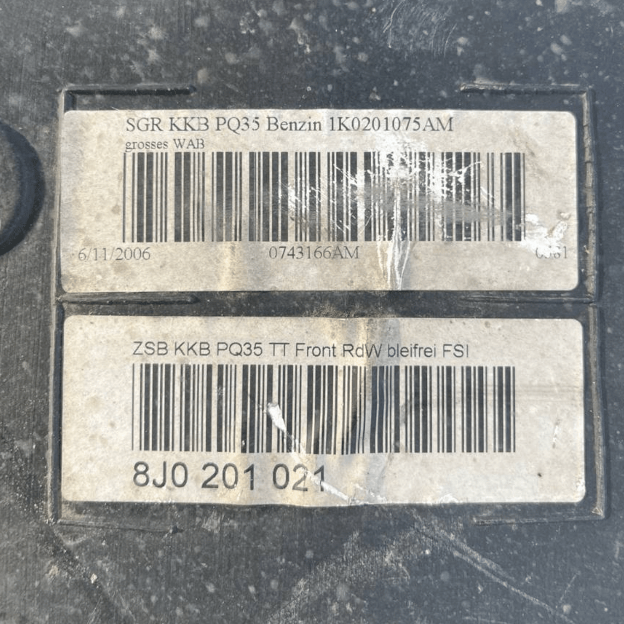 Serbatoio carburante Audi TT 2.0 benzina (2006 - 2014) cod.8J0201021 - F&P CRASH SRLS - Ricambi Usati