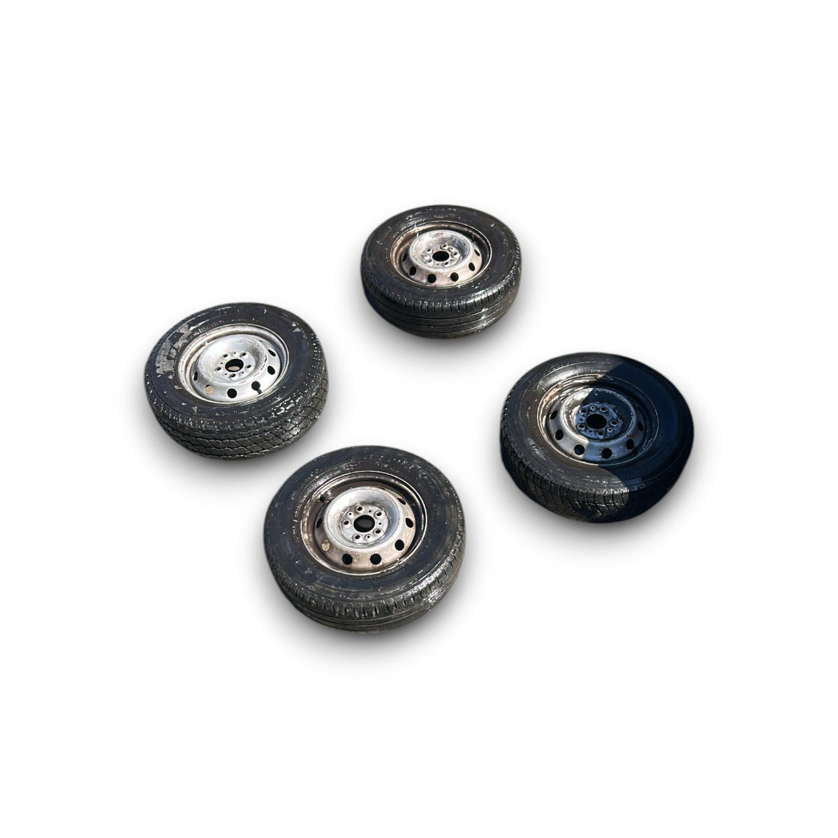 Set 4 Cerchi In Ferro Citroen Jumper cod.1395239080 (5 Fori / 215 / 70 R15) (2014 &gt; ) - F&amp;P CRASH SRLS - Ricambi Usati