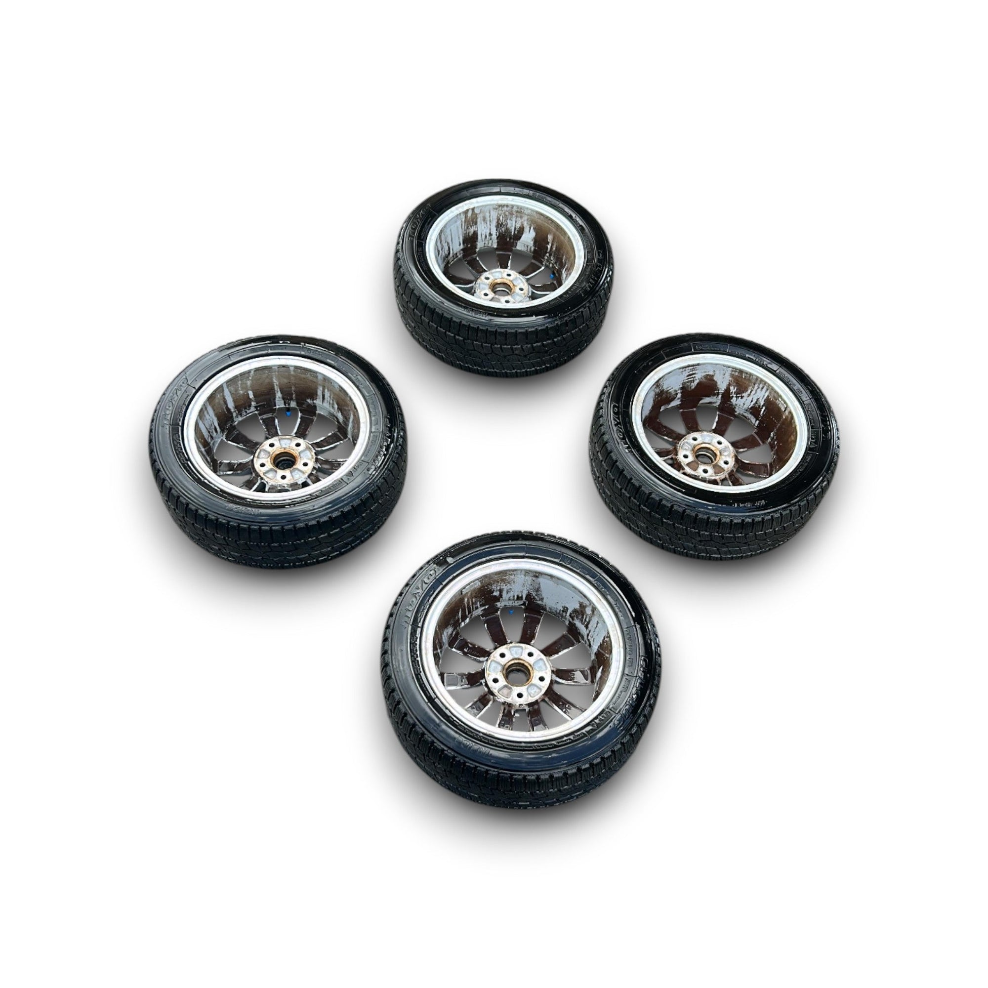 Set 4 Cerchi In Lega Skoda Octavia III (5E) cod.5E0601025B (5 Fori / 205 / 55 R16) (2013 > 2019) cod.5E0601025BA cod.5E0071494B cod.5E0601025AD cod.5E0071494 - F&P CRASH SRLS - Ricambi Usati
