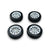 Set 4 Cerchi In Lega Skoda Octavia III (5E) cod.5E0601025B (5 Fori / 205 / 55 R16) (2013 > 2019) cod.5E0601025BA cod.5E0071494B cod.5E0601025AD cod.5E0071494 - F&P CRASH SRLS - Ricambi Usati
