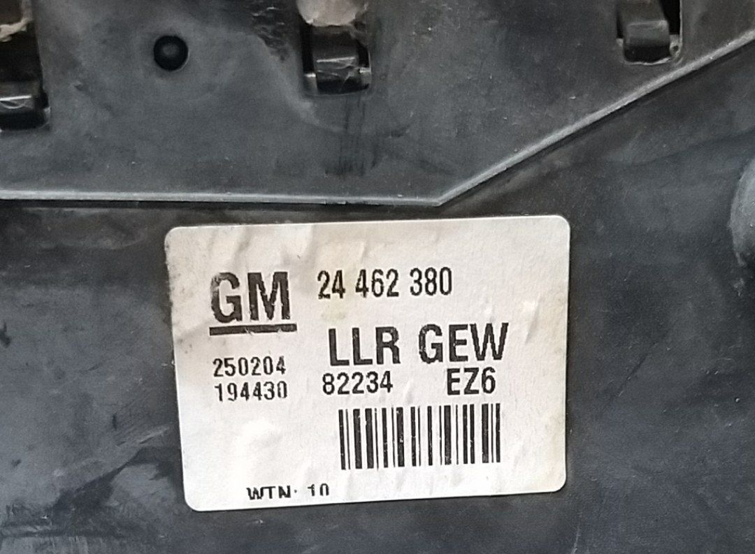 Specchietto Retrovisore Destra Elettrico Opel Zafira 5pin ( 2004 ) Cod : 24462380 - F&P CRASH SRLS - Ricambi Usati
