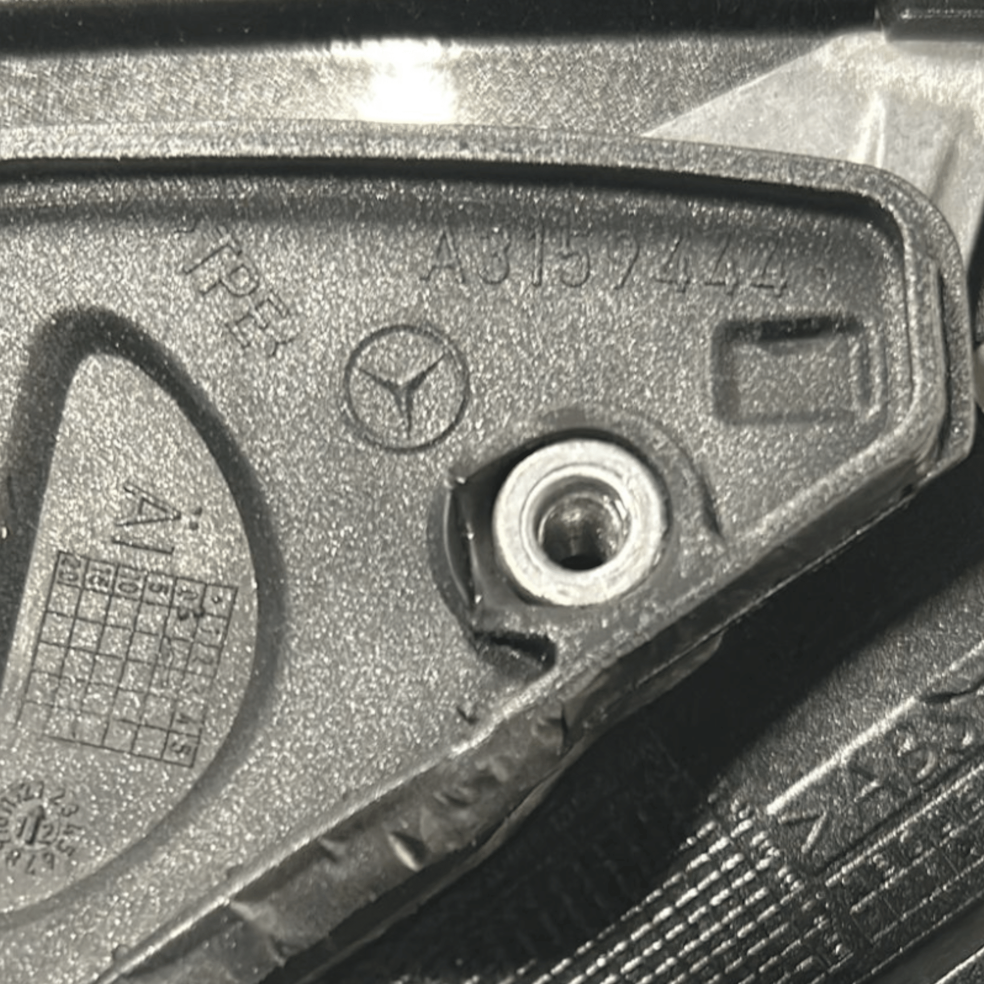 Specchio / Specchietto retrovisore Destro 7 Pin Mercedes Benz Classe E W212 cod:A3159444 (2009 > 2016) - F&P CRASH SRLS - Ricambi Usati