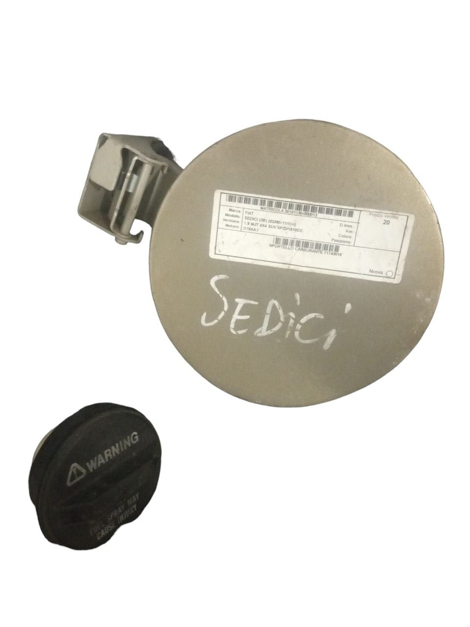 Sportello serbatoio Fiat Idea 1.6 Benzina (2010) cod: 71743016 - F&P CRASH SRLS - Ricambi Usati