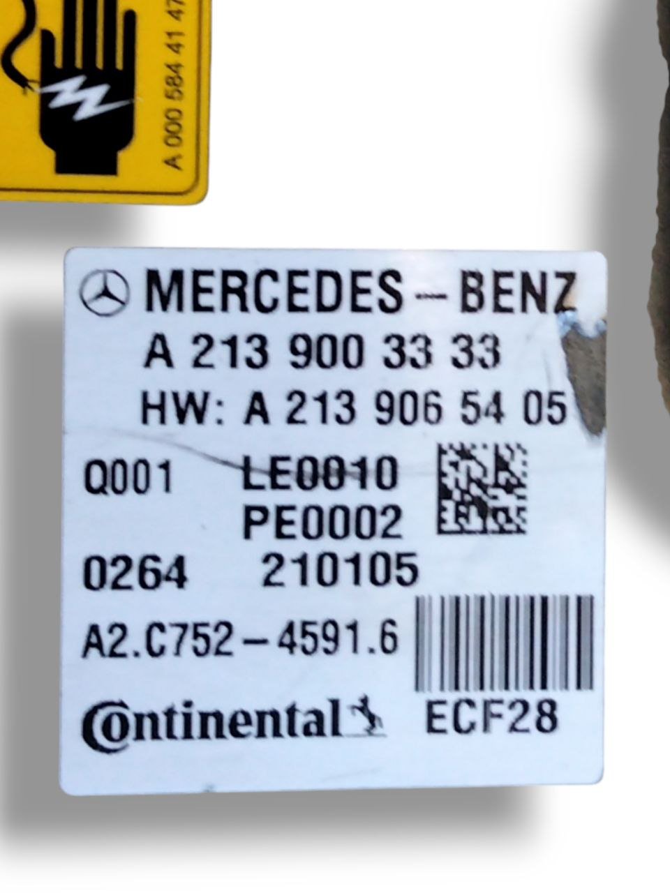 Stack Gruppo Batteria ibrida Mercedes - Benz Glc C253 Coupé cod.A0009006420 2.0 diesel - Hybrid (2015 - 2023) - F&P CRASH SRLS - Ricambi Usati