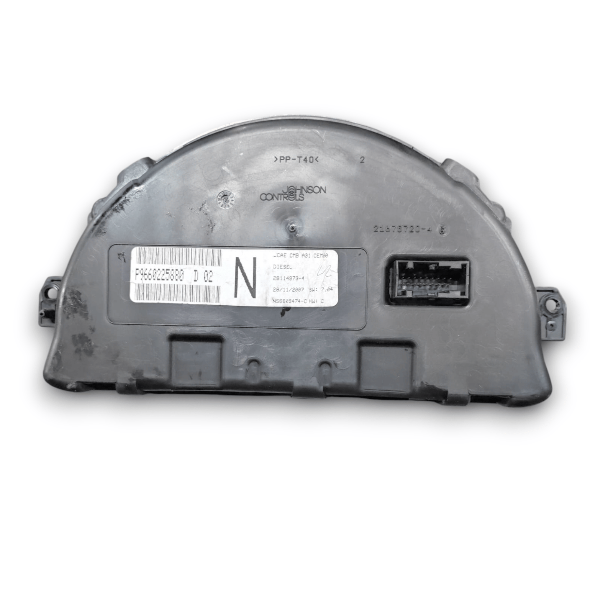 Tachimetro / Contachilometro Citroen C3 1.6 Diesel COD: P9660225880 (2002 - 2012) - F&P CRASH SRLS - Ricambi Usati