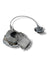 Tappo / Sportellone Serbatoio Smart Forfour w453 (2014 - 2021) Cod : A4537540300001 Grigio - F&P CRASH SRLS - Ricambi Usati