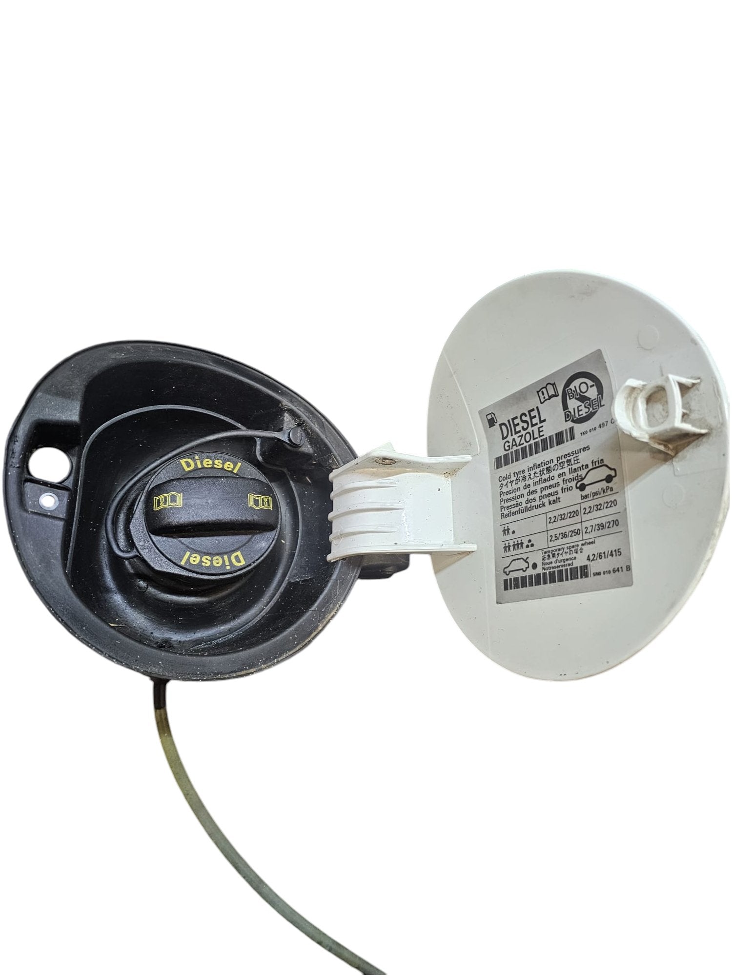 Tappo/Sportello Serbatoio Carburante Volkswagen Tiguan (2011 - 2016) Cod:5N0809857 - F&P CRASH SRLS - Ricambi Usati