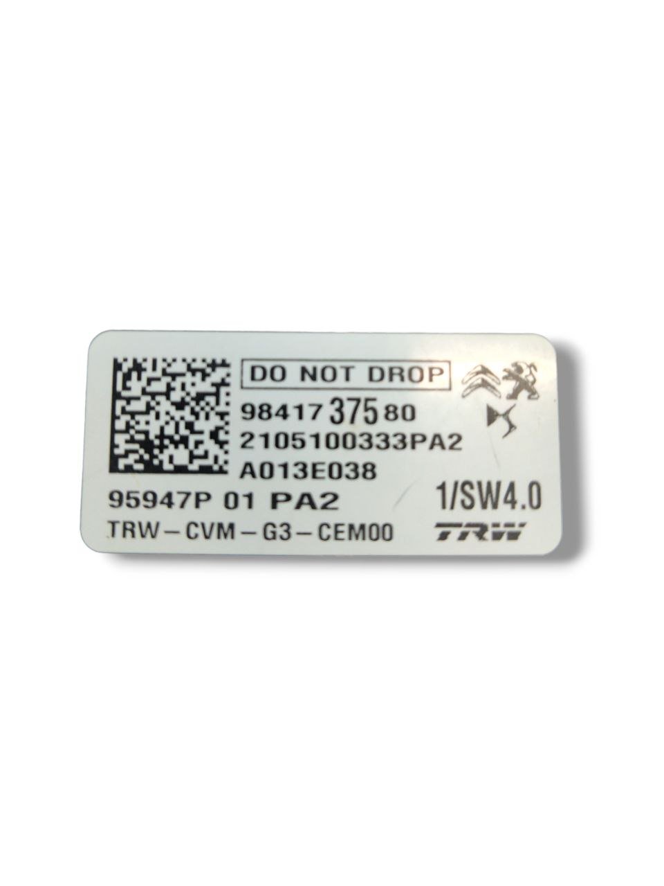 Telecamera anteriore / frontale Opel Mokka B / Citroen C4 ( 2020> ) cod.9841737580 - F&P CRASH SRLS - Ricambi Usati