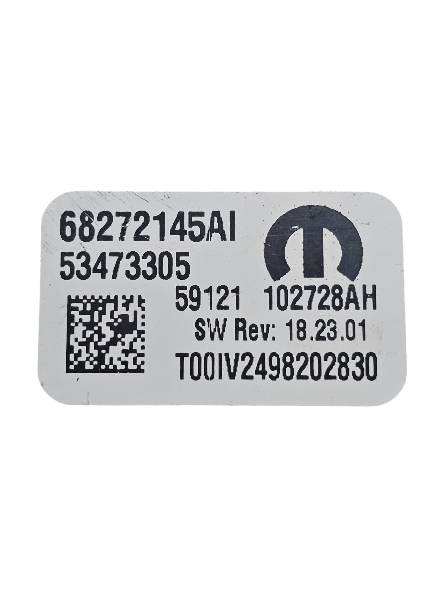 Telecamera Anteriore Jeep Cherokee KL Cod:68272145AI (2013 - 2023) - F&P CRASH SRLS - Ricambi Usati