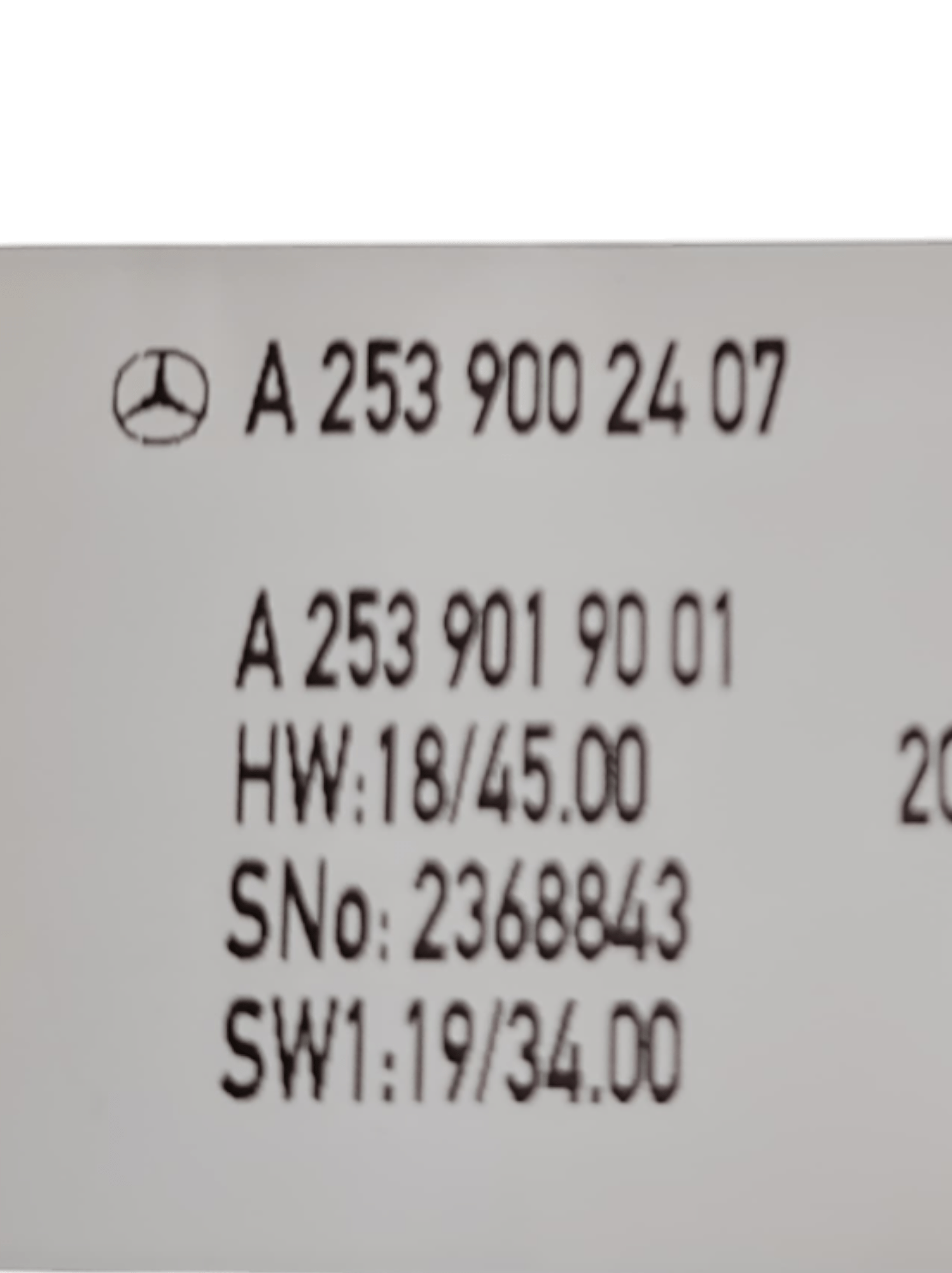 Touchpad Multifunzione Mercedes GLA X253 COD: A2539019001 (2015 - 2022) - F&P CRASH SRLS - Ricambi Usati