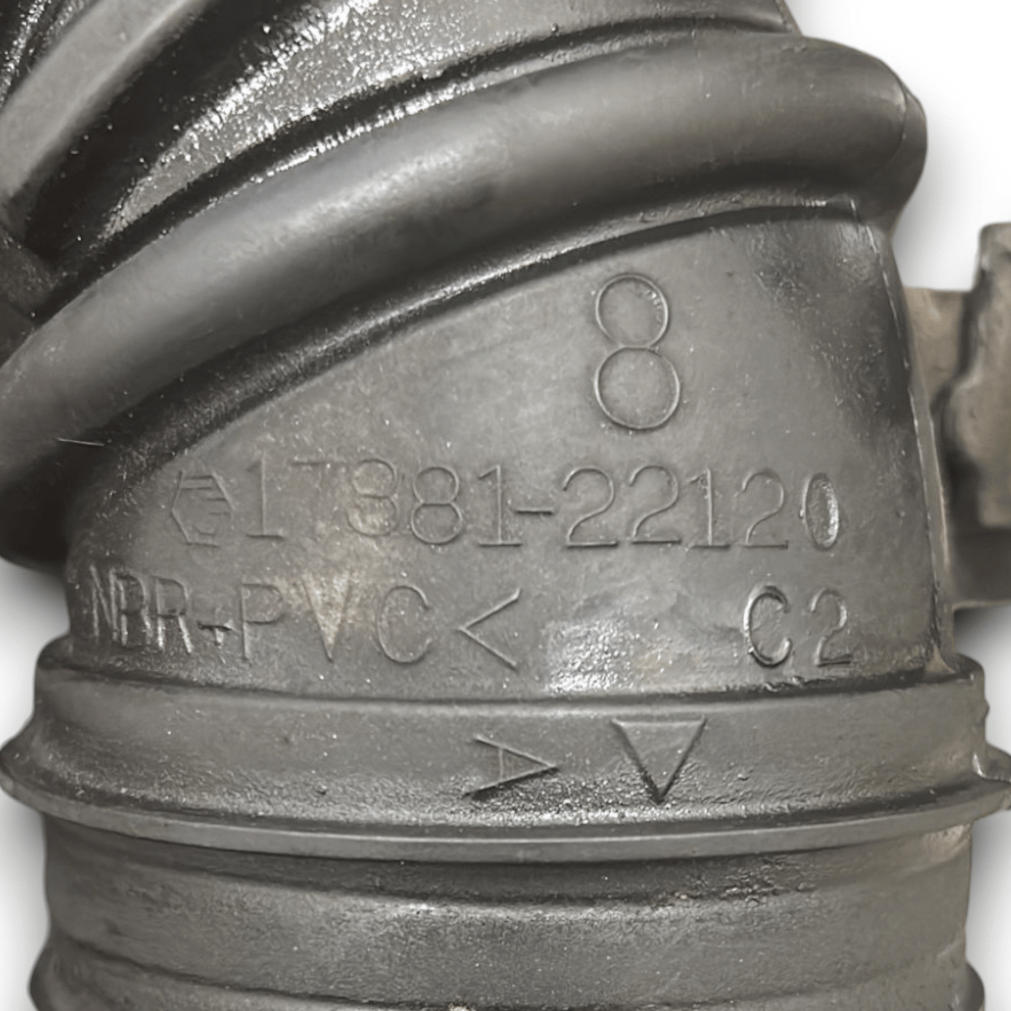 Tubo Aspirazione Toyota Corolla Verso 1.6 Diesel cod:17881 - 22120 (2004 > 2009) - F&P CRASH SRLS - Ricambi Usati