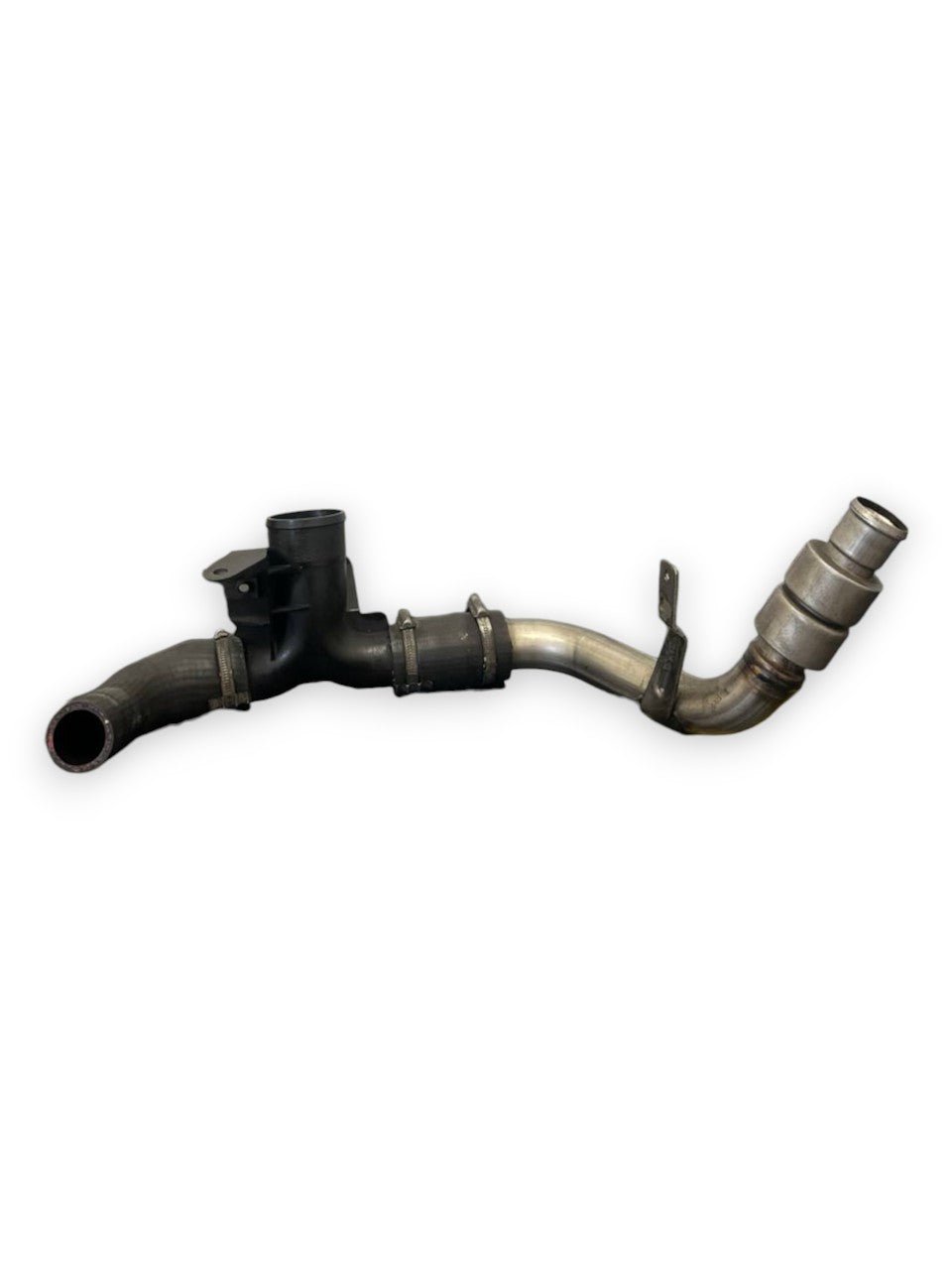 Tubo Flessibile Intercooler con Tubo / Raccordo Jaguar XF X250 2.7 Diesel (2008 al 2015) cod: 8X23 - 6N650 - AA / 4R83 - 6N870 - A - F&P CRASH SRLS - Ricambi Usati