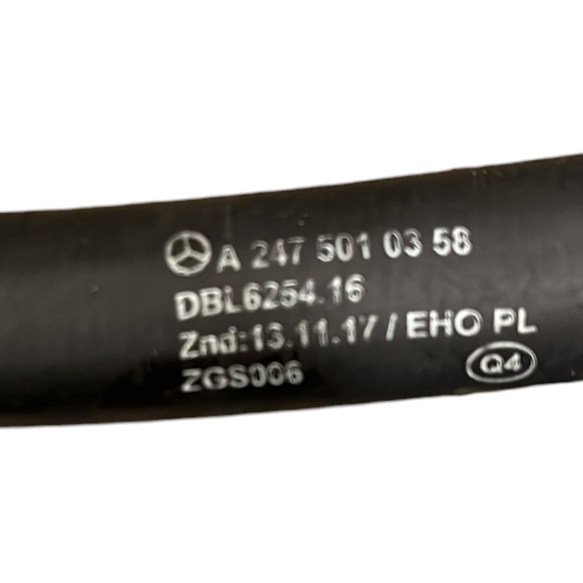 Tubo Liquido Raffreddamento Mercedes Benz Class A W(177) cod:A2475010358 1.3 Benzina (2018 > ) - F&P CRASH SRLS - Ricambi Usati