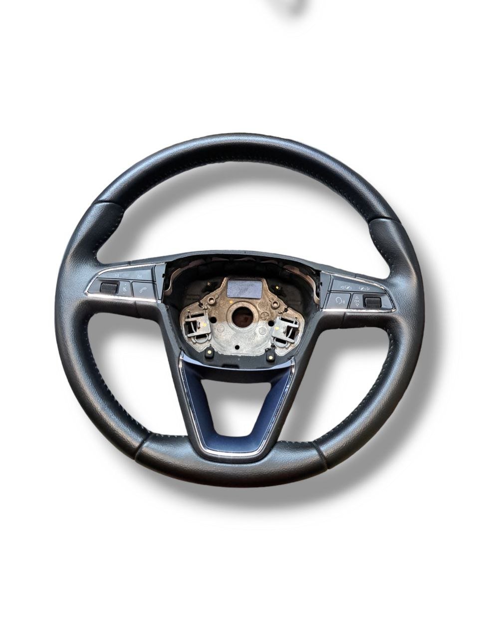 Volante / Sterzo + Comandi al Volante In Pelle Nero Seat Ibiza (2015) COD:5F0419685A - F&amp;P CRASH SRLS - Ricambi Usati