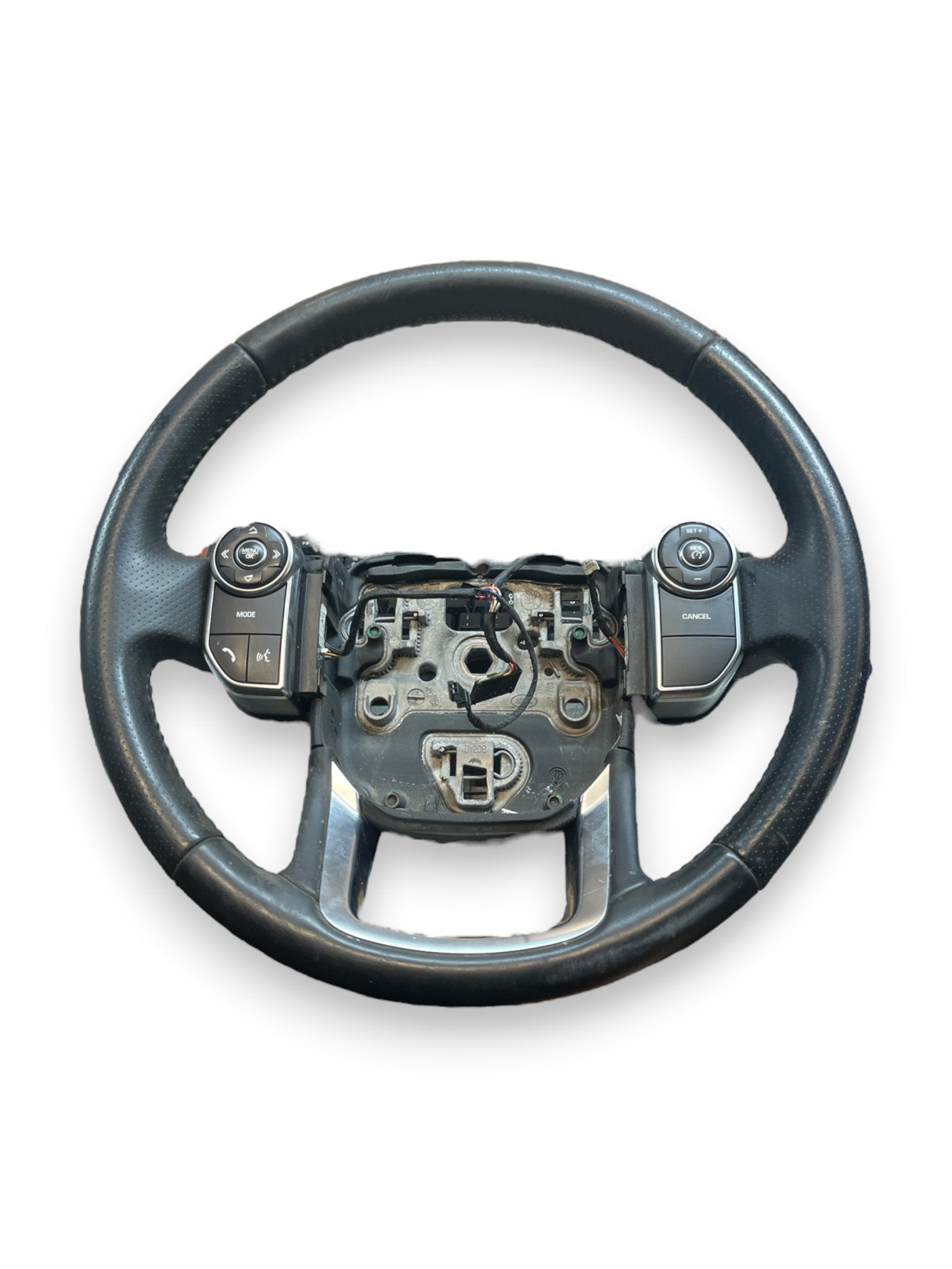 Volante Sterzo Con Comandi Land Rover Range Rover Sport ( L494 - 2018 ) cod : GK62 - 3F363 - AC8PVJ - F&P CRASH SRLS - Ricambi Usati
