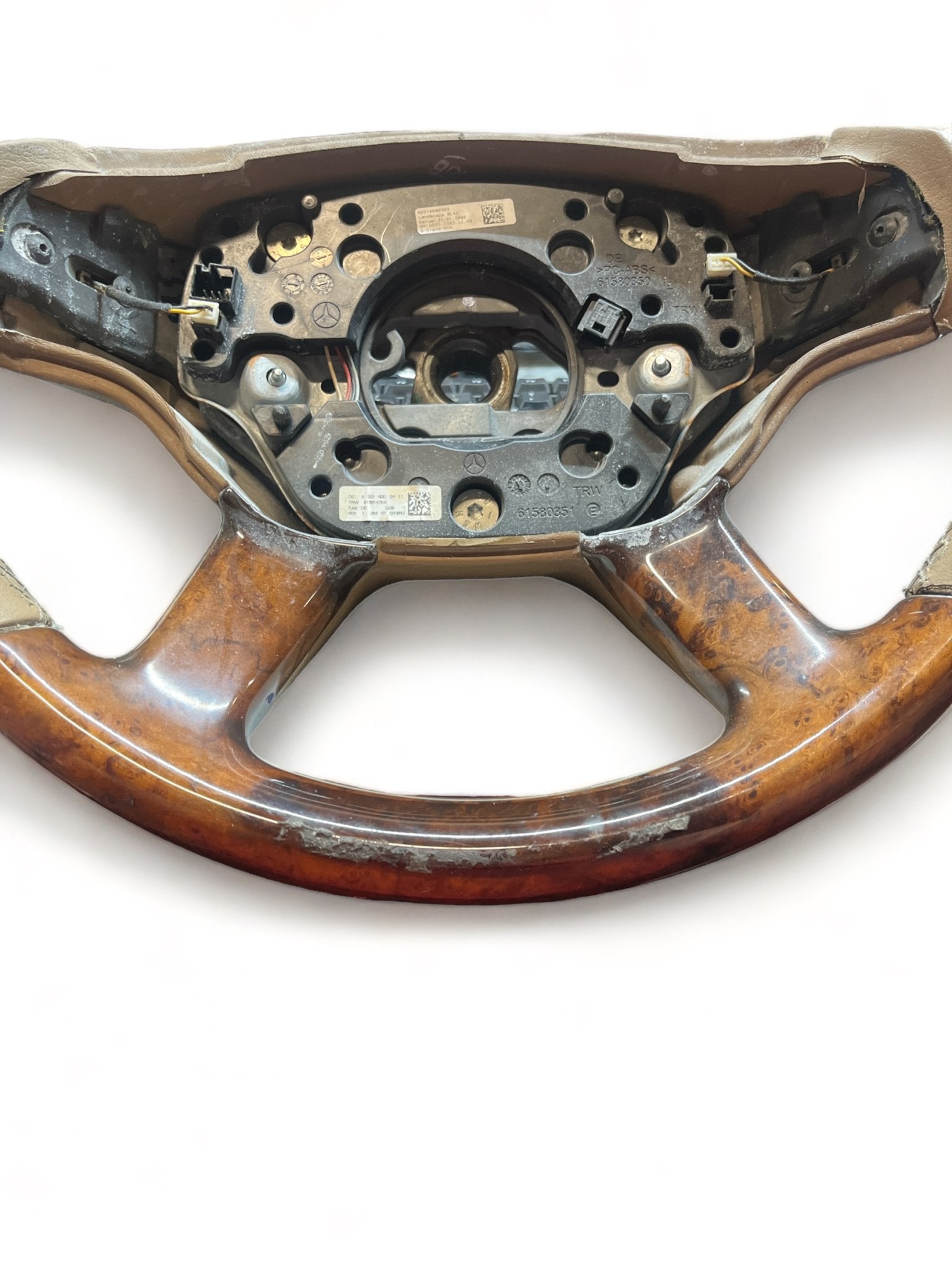 Volante Sterzo Mercede - Benz CLS ( W219 - 2008 ) cod : A2218202411 - F&P CRASH SRLS - Ricambi Usati
